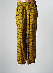 Pantalon large jaune BSB pour femme seconde vue