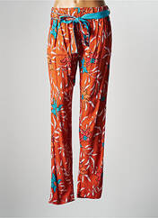 Pantalon large orange BSB pour femme seconde vue