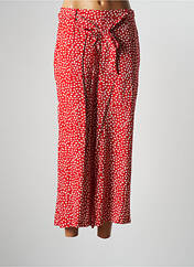 Pantalon large rouge PIECES pour femme seconde vue