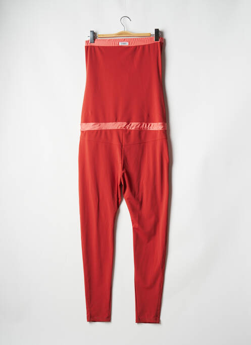 Combi-pantalon orange HBT pour femme