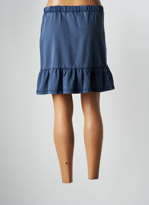 Jupe courte bleu PIECES pour femme