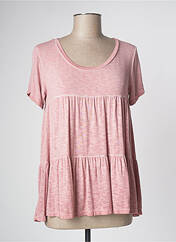 T-shirt rose PAKO LITTO pour femme seconde vue
