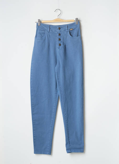 Pantalon droit bleu PAKO LITTO pour femme