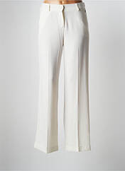 Pantalon droit blanc PAKO LITTO pour femme seconde vue