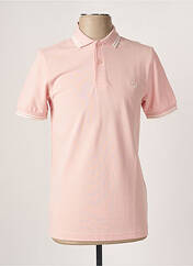 Polo rose FRED PERRY pour homme seconde vue