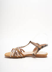 Sandales/Nu pieds beige CRÉATIS pour femme seconde vue