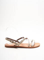 Sandales/Nu pieds beige MASSALIA pour femme seconde vue