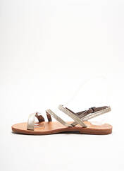 Sandales/Nu pieds beige MASSALIA pour femme seconde vue