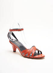 Sandales/Nu pieds orange KMASSALIA pour femme seconde vue
