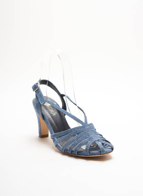 Sandales/Nu pieds bleu KMASSALIA pour femme