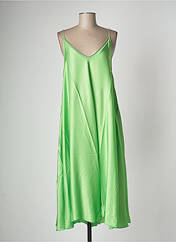 Robe longue vert BSB pour femme seconde vue