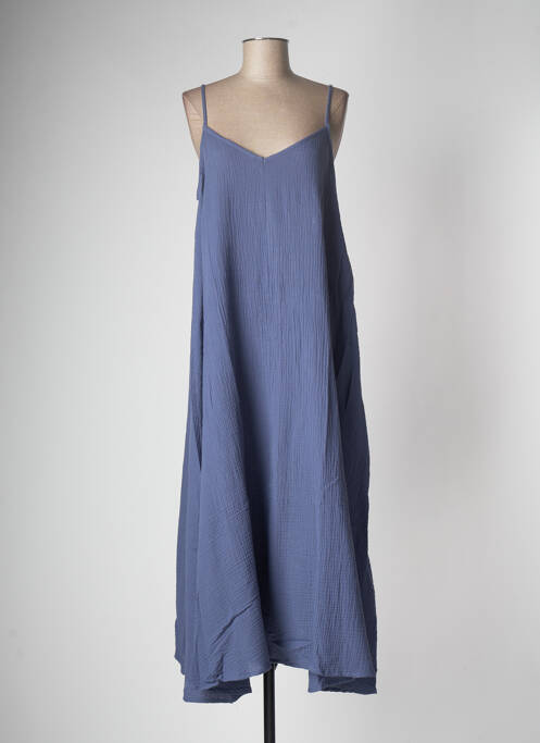 Robe longue bleu OBJECT pour femme