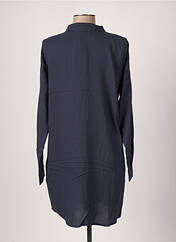 Robe courte bleu ICHI pour femme seconde vue