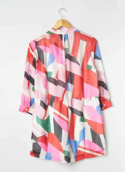 Combishort rouge LILI SIDONIO pour femme