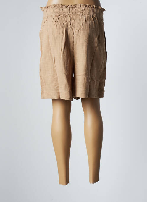 Short marron VILA pour femme