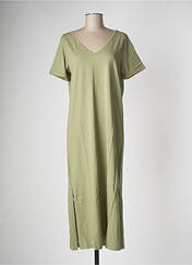 Robe longue vert CREAM pour femme seconde vue
