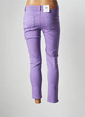 Pantalon slim violet C'EST BEAU LA VIE pour femme seconde vue