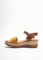 Sandales/Nu pieds jaune KAOLA pour femme seconde vue