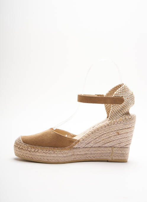 Espadrilles beige LA MAISON DE L'ESPADRILLE pour femme