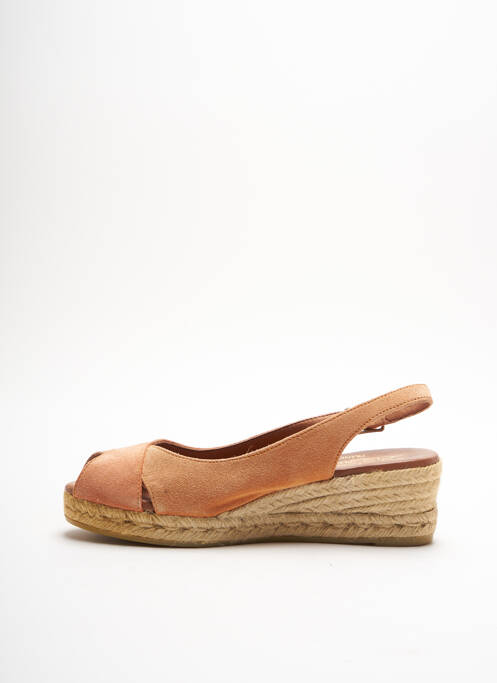 Espadrilles orange LA MAISON DE L'ESPADRILLE pour femme
