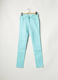 Pantalon slim stretch bleu TEDDY SMITH fille