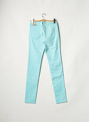 Pantalon slim stretch bleu TEDDY SMITH fille