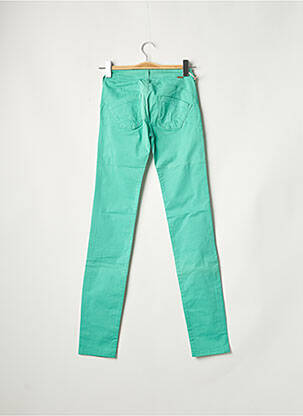 Pantalon slim stretch vert TEDDY SMITH fille
