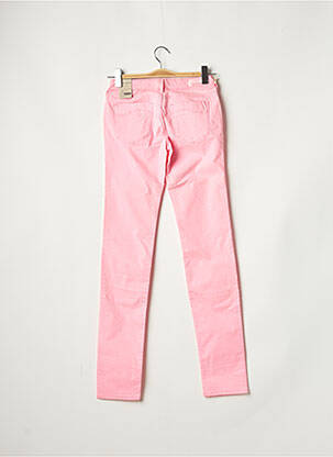 Pantalon slim stretch rose TEDDY SMITH fille