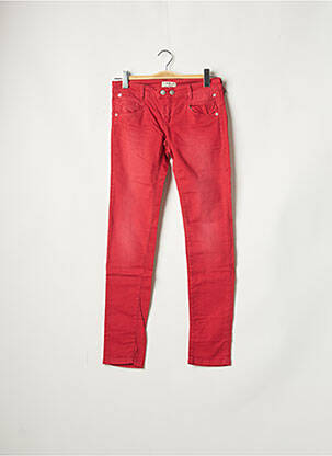 Pantalon slim rouge CHIPIE pour femme