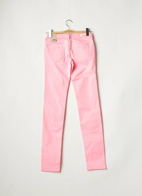 Pantalon slim rose TEDDY SMITH pour fille