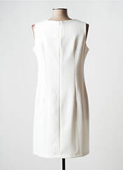 Robe courte blanc HIPPOCAMPE pour femme seconde vue