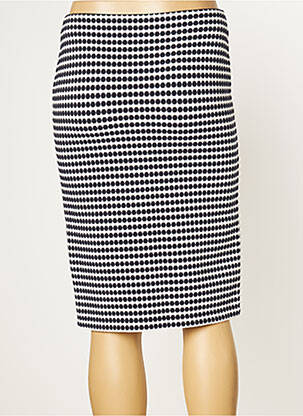 Jupe mi-longue stretch blanc STREET ONE femme