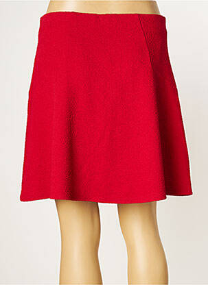 Jupe courte coupe évasée rouge STREET ONE femme