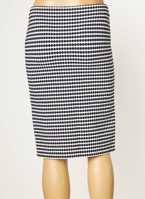 Jupe mi-longue blanc STREET ONE pour femme