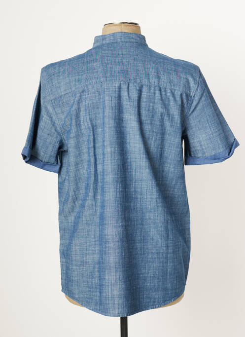 Chemise manches courtes bleu STREET ONE pour homme