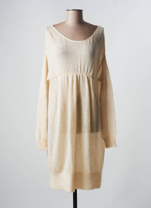 Robe pull beige TWINSET pour femme