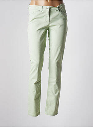 Pantalon slim vert AIRFIELD pour femme