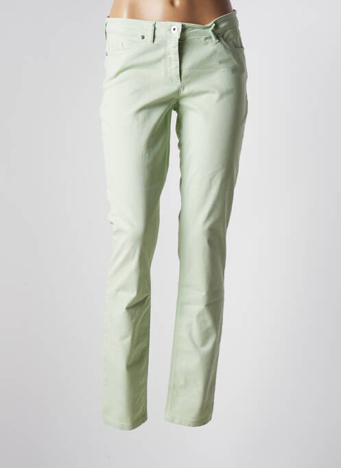 Pantalon slim vert AIRFIELD pour femme