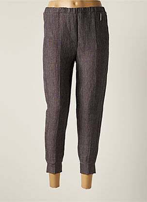 Pantalon 7/8 gris TWIN SET pour femme
