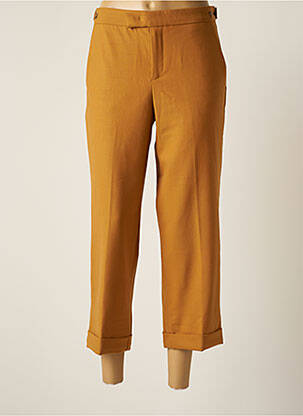 Pantalon 7/8 jaune TWINSET pour femme