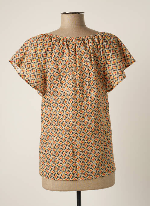 Blouse jaune C'EST BEAU LA VIE femme