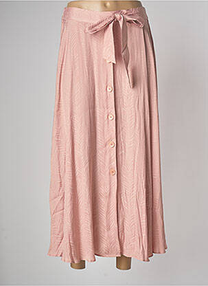 Jupe longue taille haute rose SAMSOE & SAMSOE femme