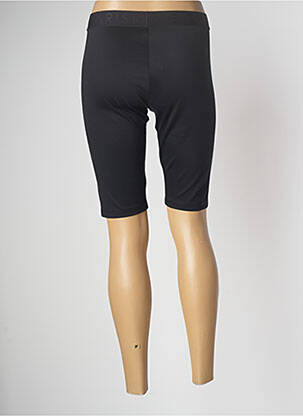 Cycliste effet matière satinée taille haute noir KENZO femme