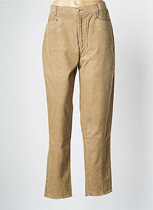 Pantalon slim taille normale taille normale beige OBER femme