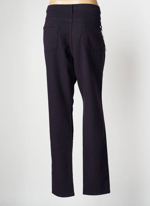 Pantalon slim violet LCDN pour femme