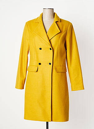 Manteau court jaune C.MISSARO pour femme