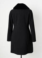 Manteau long noir TINTA STYLE pour femme seconde vue