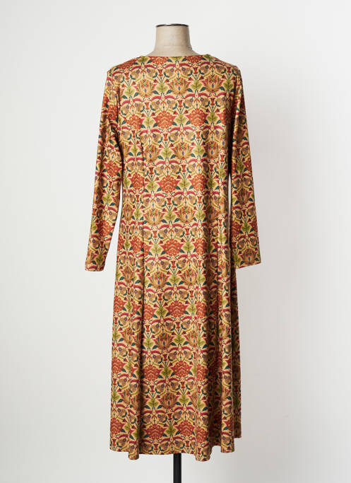 Robe mi-longue marron MD'M pour femme