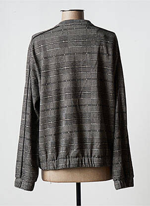 Blouson fermeture pressionnée gris C'EST BEAU LA VIE femme