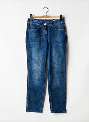 Jeans coupe slim slim taille normale bleu TONI femme